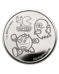 2020 1 oz Niue PAC-MAN 40th Anniversary .999 Silver Proof Coin (Blemished)