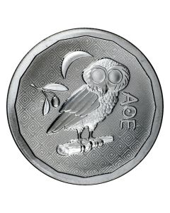 2024 圣海伦娜雅典娜猫头鹰 .999银币 1盎司