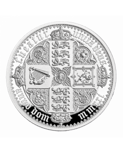 2021 英国哥特体克朗四等分盾徽.999精铸银币5盎司 (LPM 独家)