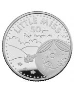 2021 1/2 oz Great Britain The 50th Anniversary of  Mr Men Little Miss- Little Miss Sunshine .999 Silver Proof (Coin 3 )